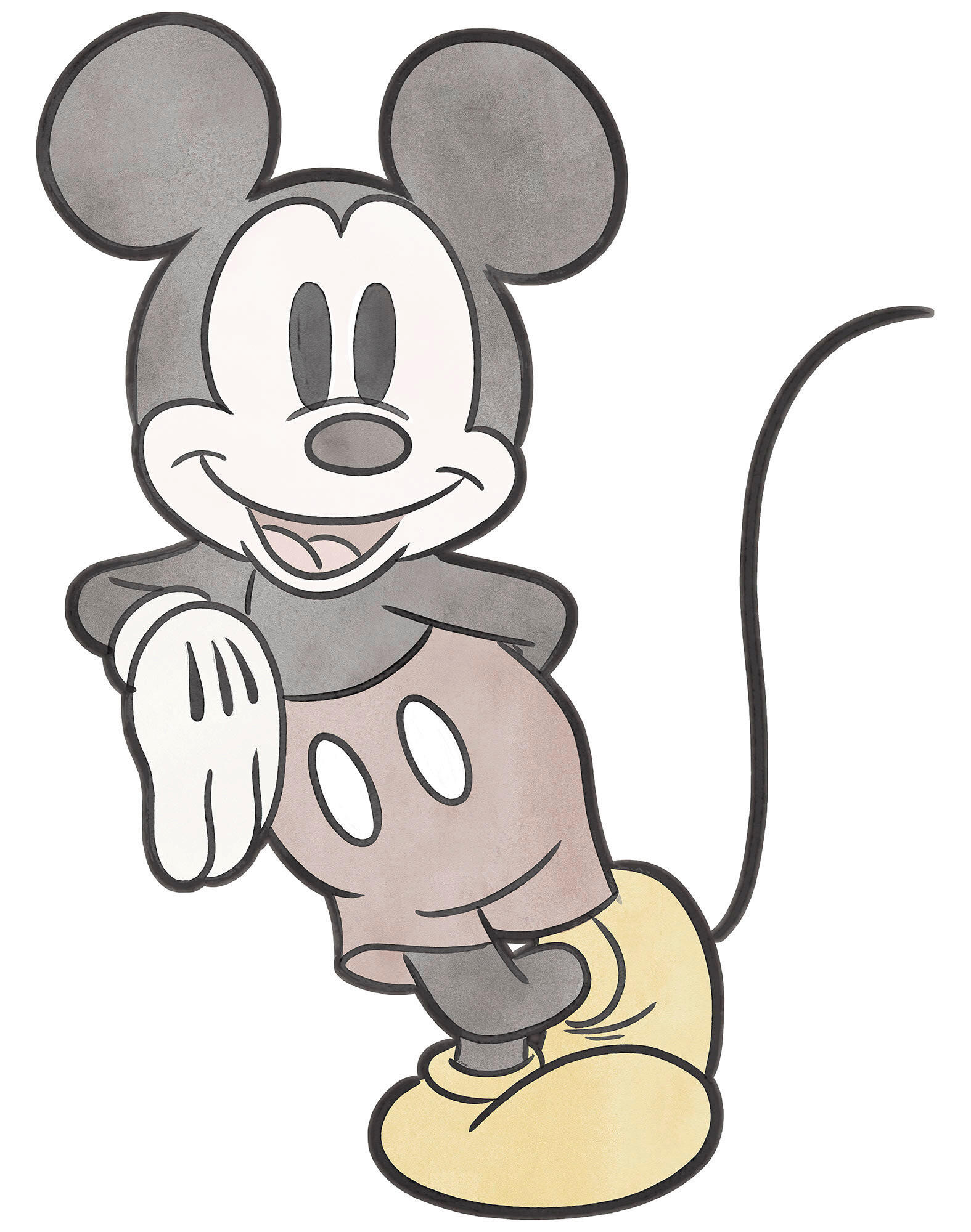 FOTOTAPETE Mickey Mouse  - Multicolor, Trend, Papier (100/127cm) - Komar