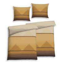 BETTWÄSCHE 4-teilig Flanell 140/200 cm  - Rostfarben, Basics, Textil (140/200cm) - Florella