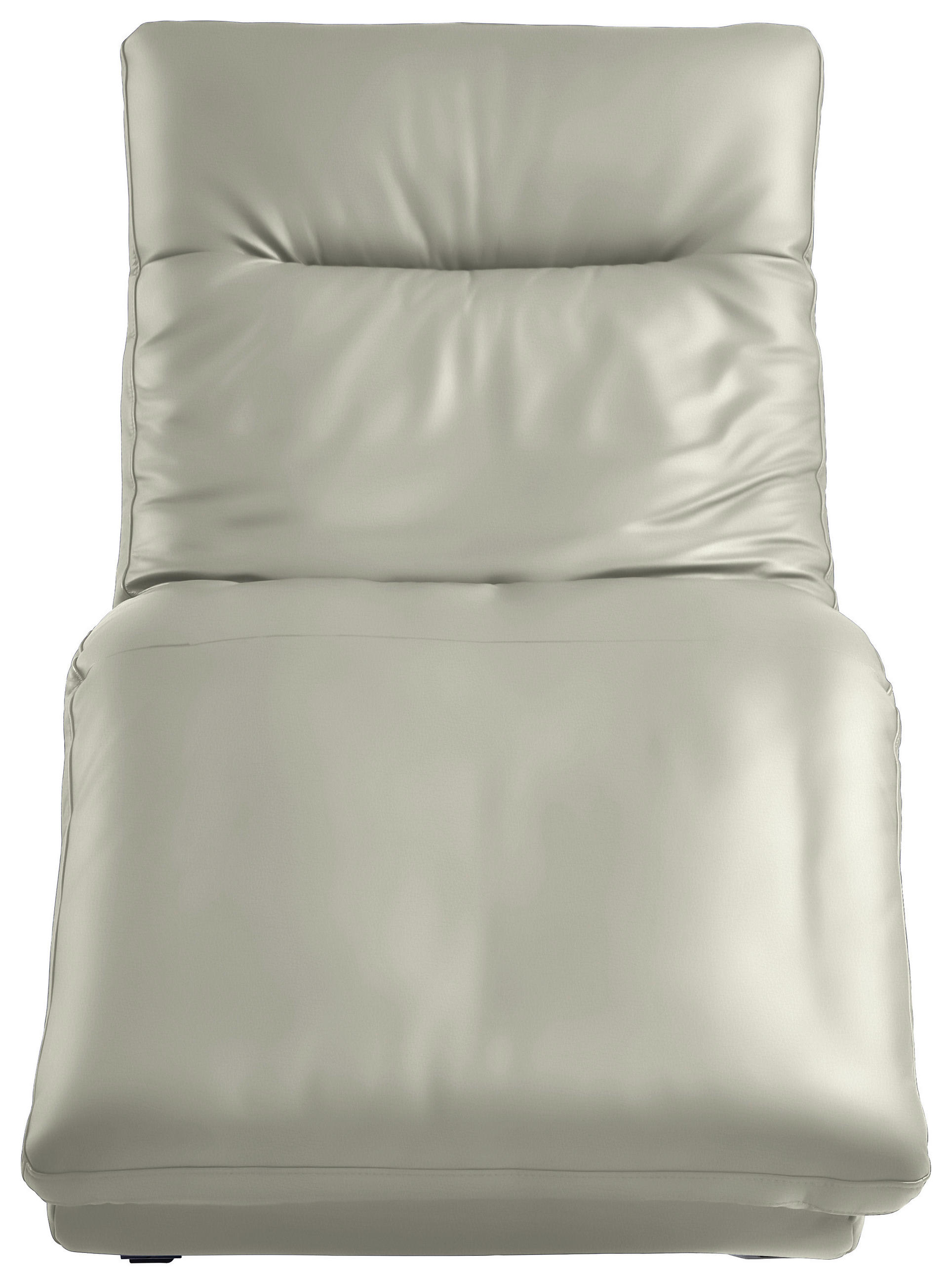 LIEGE in Echtleder Weiss  - Chromfarben/Weiss, Basics, Leder/Metall (75/91/170cm) - Chilliano
