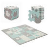 BODENPUZZLE - Weiß/Grau, Basics (165/1.2/185cm) - kinderkraft