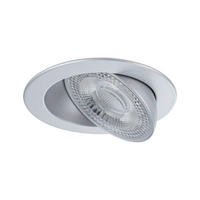 DECKENSTRAHLER Aumus 10,5/4,0 cm   - Chromfarben, Basics, Kunststoff/Metall (10,5/4,0cm) - Paulmann