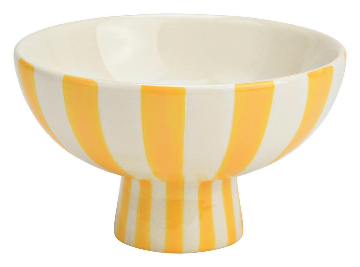 DEKOSCHALE - Gelb, Basics, Keramik (17,0/10,0/17,0cm)