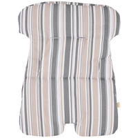 HOCHSTUHLEINLAGE BRUNCH  - Grau, Basics, Textil (42/52cm) - Jimmylee