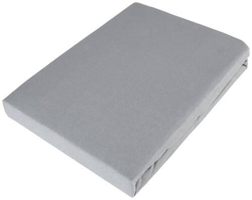 SPANNBETTTUCH Sissi Jersey  - Anthrazit, Basics, Textil (100/200cm) - Esposa