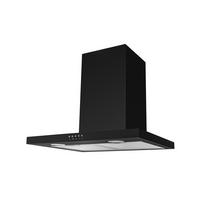 DUNSTABZUGSHAUBE 60311  - Schwarz, Basics, Metall (60/53,5-101,5/50cm) - Mican