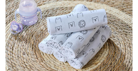 STOFFWINDEL   6-teilig  - Multicolor, Basics, Textil (80/80cm) - My Baby Lou
