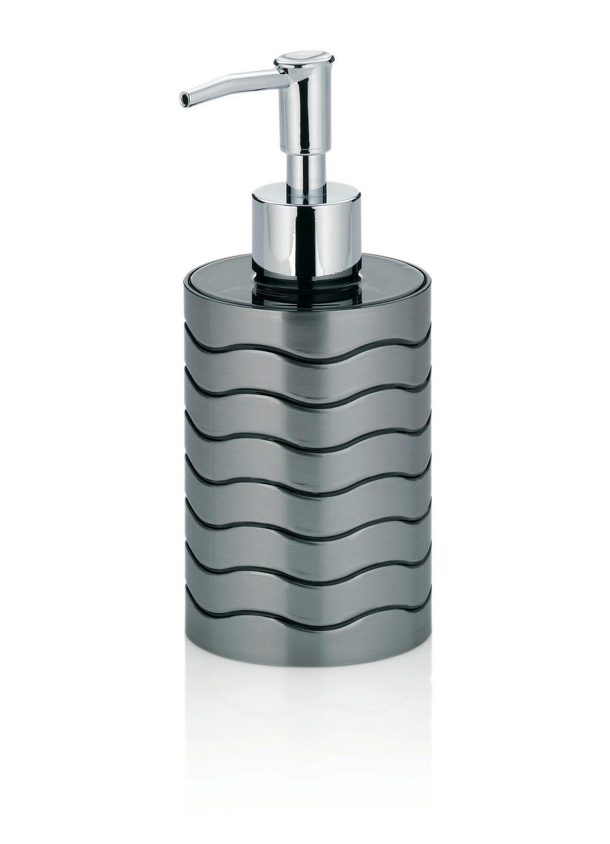 DOZATOR ZA TEČNI SAPUN  antracit  plastika  - antracit, Osnovno, plastika (7,5/17,0cm) - Kela