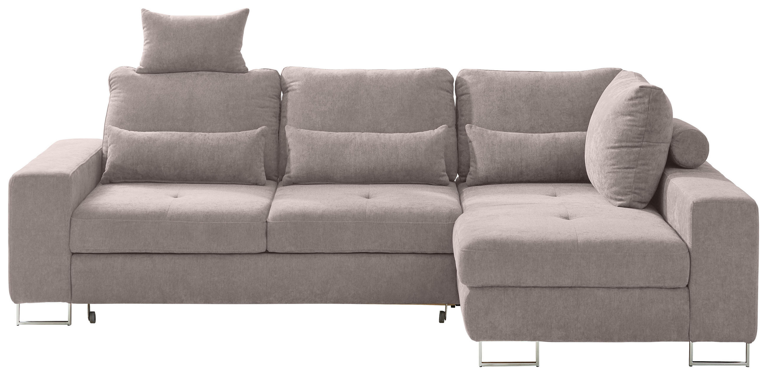 SOFFA i flatväv beige  - beige, Design, metall/textil (260/188cm) - Hom`in