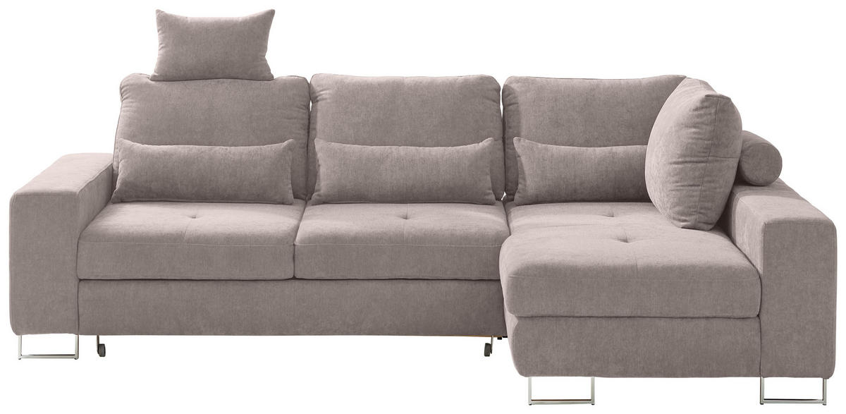 SOFFA i flatväv beige  - beige, Design, metall/textil (260/188cm) - Hom`in