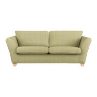 3-SITS SOFFA i manchester lime  - lime/naturfärgad, trä/textil (216/70-85/95cm) - MID.YOU