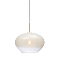 ZÁVĚSNÉ SVÍTIDLO, 35/23 cm  - bílá, Trend, sklo (35/23cm) - It's about Romi