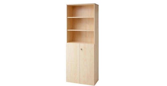 AKTENSCHRANK 80/215,6/42 cm - Ahornfarben, KONVENTIONELL, Holzwerkstoff (80/215,6/42cm) - Venda
