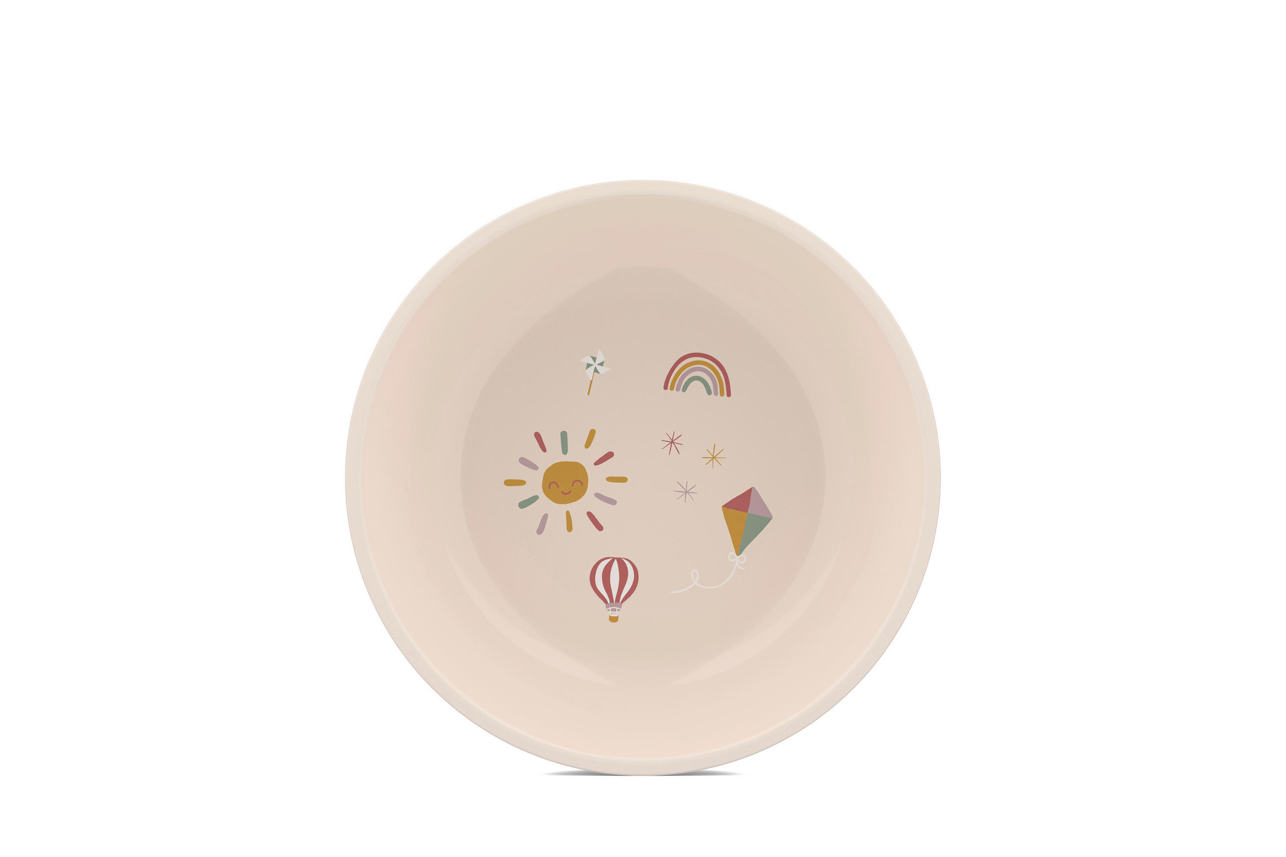 KINDERTELLER  - Multicolor, Basics, Kunststoff (12,7/12,7/0,45cm) - Mepal