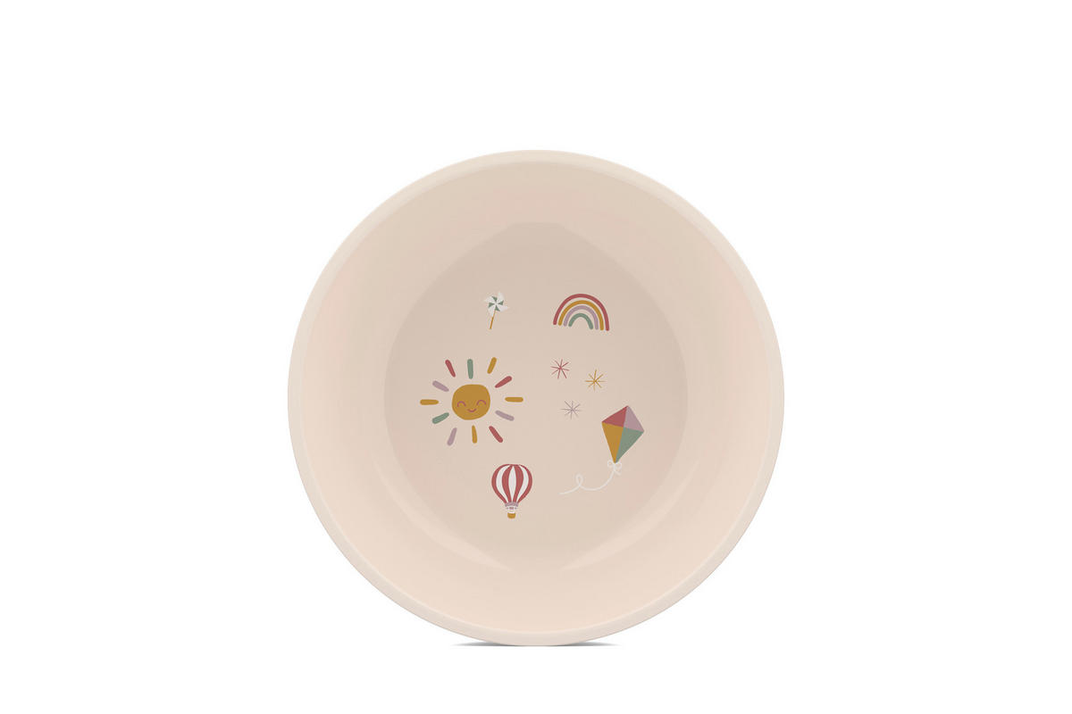 KINDERTELLER  - Multicolor, Basics, Kunststoff (12,7/12,7/0,45cm) - Mepal