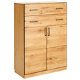 HIGHBOARD  in 86/122/40 cm  - Eichefarben/Anthrazit, Natur, Holz/Holzwerkstoff (86/122/40cm) - Linea Natura