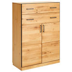 HIGHBOARD  in 86/122/40 cm  - Eichefarben/Anthrazit, Natur, Holz/Holzwerkstoff (86/122/40cm) - Linea Natura
