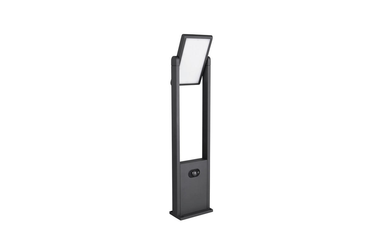 VÄGLAMPA - antracit, Design, metall (61/15,5/20cm) - Trio Leuchten