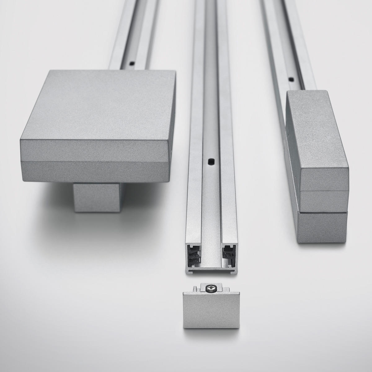 SKENSYSTEM DUOLINE TRACK-SYSTEM 50/3/2 cm   - vit, Basics (50/3/2cm) - Trio Leuchten