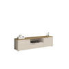 LOWBOARD  in 165/42/40 cm  - Kaschmir/Eiche Artisan, Design, Holzwerkstoff/Kunststoff (165/42/40cm) - home24