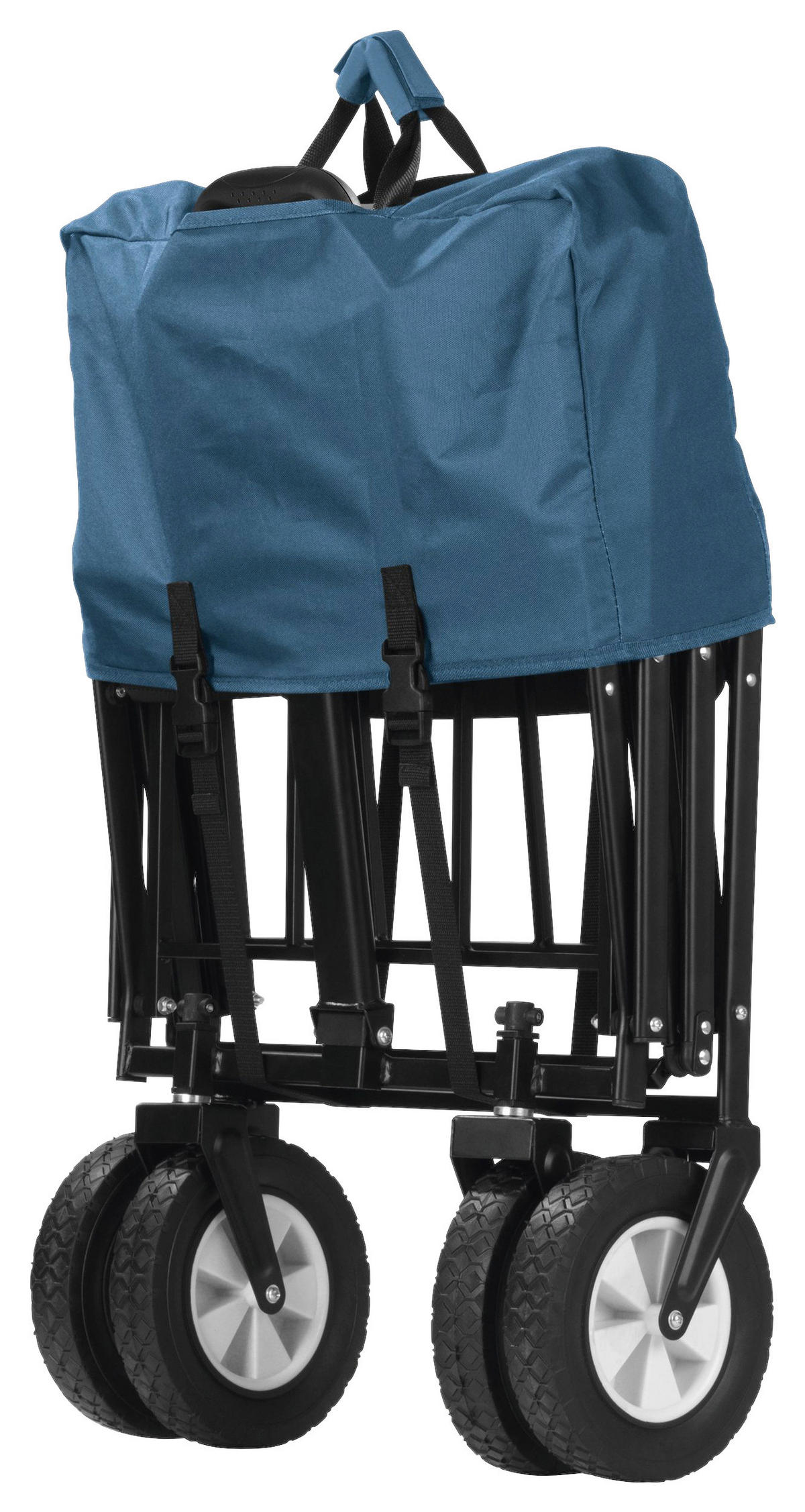 BOLLERWAGEN EASYmaxx Blau, Grau, Schwarz 100/50/61 cm  - Blau/Schwarz, MODERN, Kunststoff/Metall (100/50/61cm)