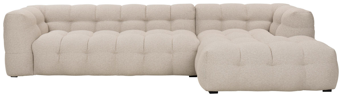 SOFFA i beige  - beige/svart, Design, metall/trä (354/68/105-170cm) - Johann Jakob