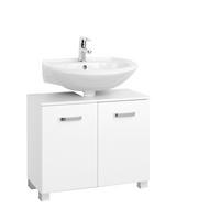 WASCHBECKENUNTERSCHRANK 70/58/35 cm  - Chromfarben/Silberfarben, KONVENTIONELL, Holzwerkstoff/Kunststoff (70/58/35cm) - Xora