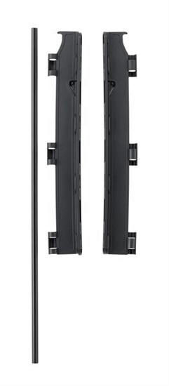 TREPPENSCHUTZGITTER  - Schwarz, Basics, Kunststoff/Metall (72/10/5cm) - Baby Dan