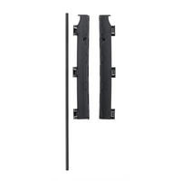 TREPPENSCHUTZGITTER  - Schwarz, Basics, Kunststoff/Metall (72/10/5cm) - Baby Dan