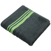 HANDTUCH 50/100 cm Eigenmodelle 2026 Grau, Grün  - Grau/Grün, Design, Textil (50/100cm) - Kleine Wolke