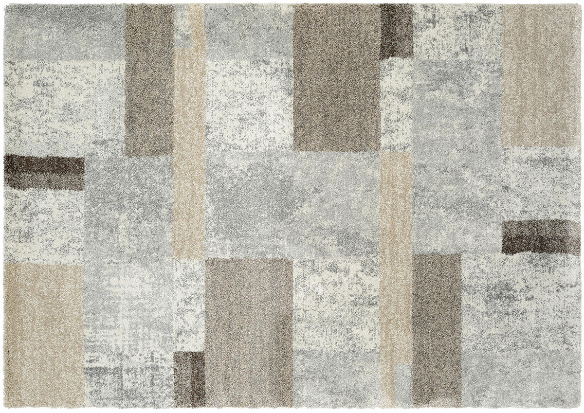 WEBTEPPICH 160/230 cm Grau  - Grau, Trend, Textil (160/230cm) - Novel