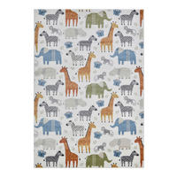 GYEREKSZŐNYEG   - krémszínű/kék, Design, textil (80/150cm) - Ben'n'jen