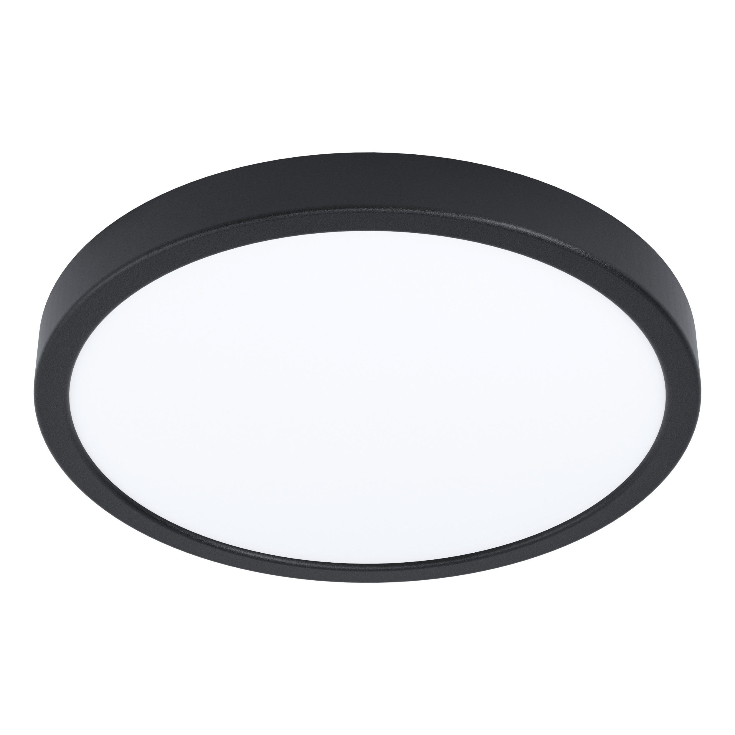 LED-DECKENLEUCHTE  27,8/2,5 cm    - Schwarz, Basics, Kunststoff (27,8/2,5cm) - Eglo