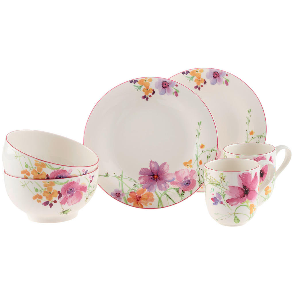 Villeroy & Boch KOMBINOVANÁ SOUPRAVA 8dílné, porcelán keramika