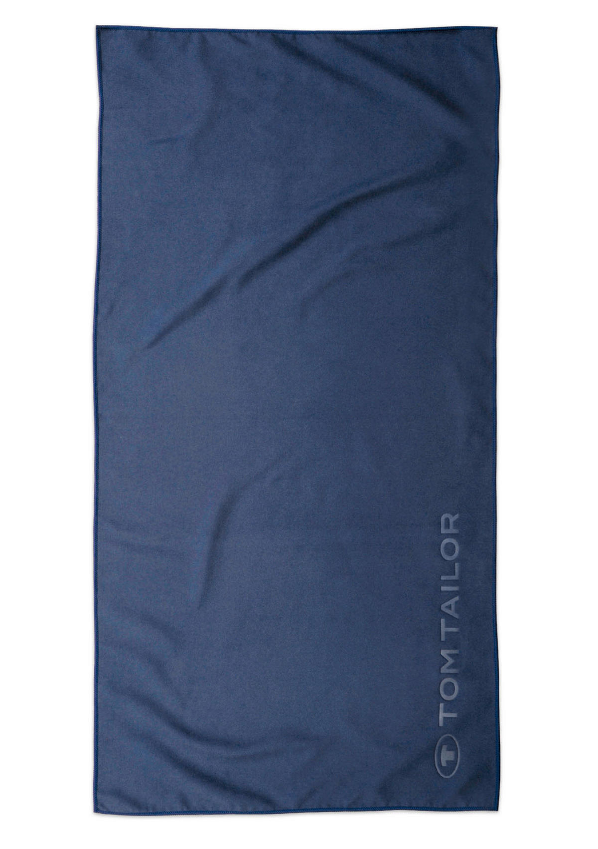 SPORTHANDTUCH Dunkelblau  - Dunkelblau, Basics, Textil (50/100cm) - Tom Tailor