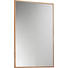 SPIEGEL Eiche - Eichefarben, Design, Glas/Holz (60/90/2,2cm) - VALNATURA