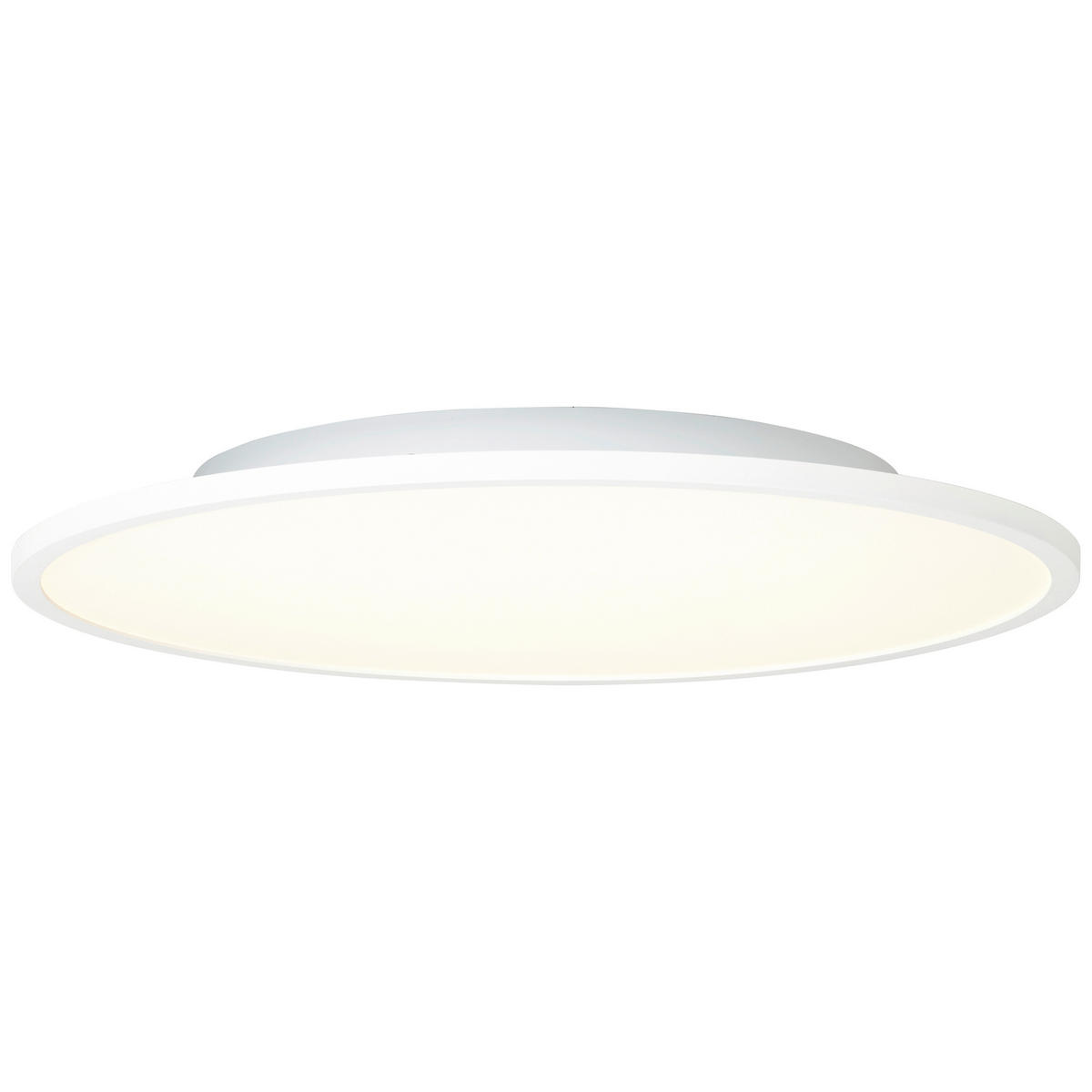 LED-DECKENLEUCHTE  45/4,5 cm    - Weiss, Basics, Kunststoff/Metall (45/4,5cm) - Brilliant