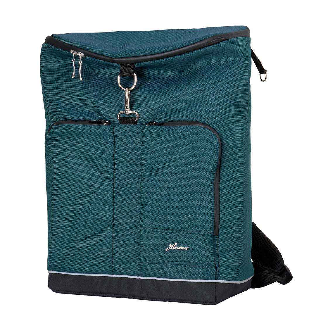 WICKELRUCKSACK Space Bag  - Petrol, Basics, Textil (16/44.5/36cm) - Hartan