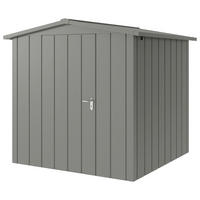 GERÄTEHAUS 237/223/229 cm  - Alufarben, Basics, Metall (237/223/229cm) - Hörmann