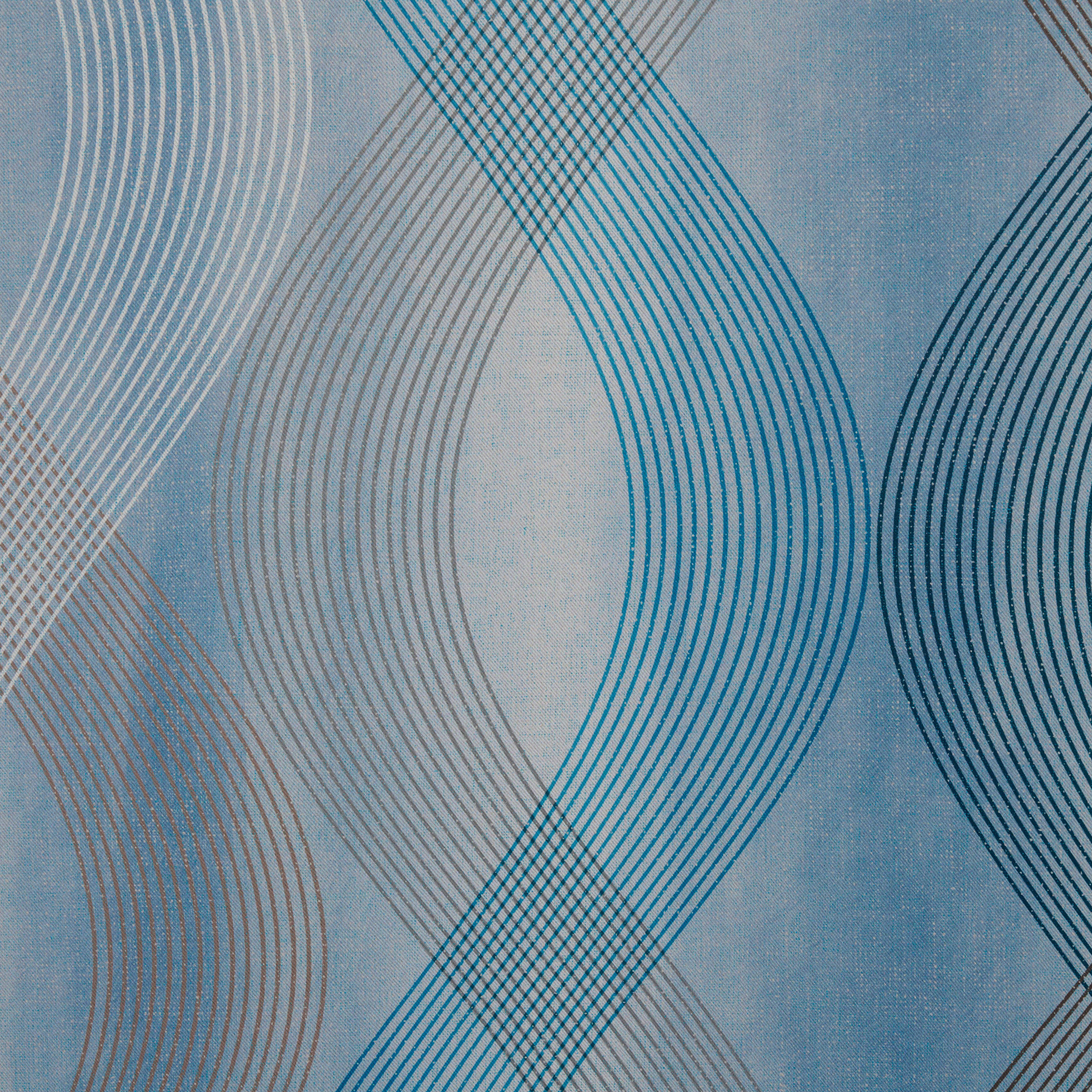 DEKOSTOFF per lfm Verdunkelung  - Blau, Basics, Textil (145cm) - Esposa