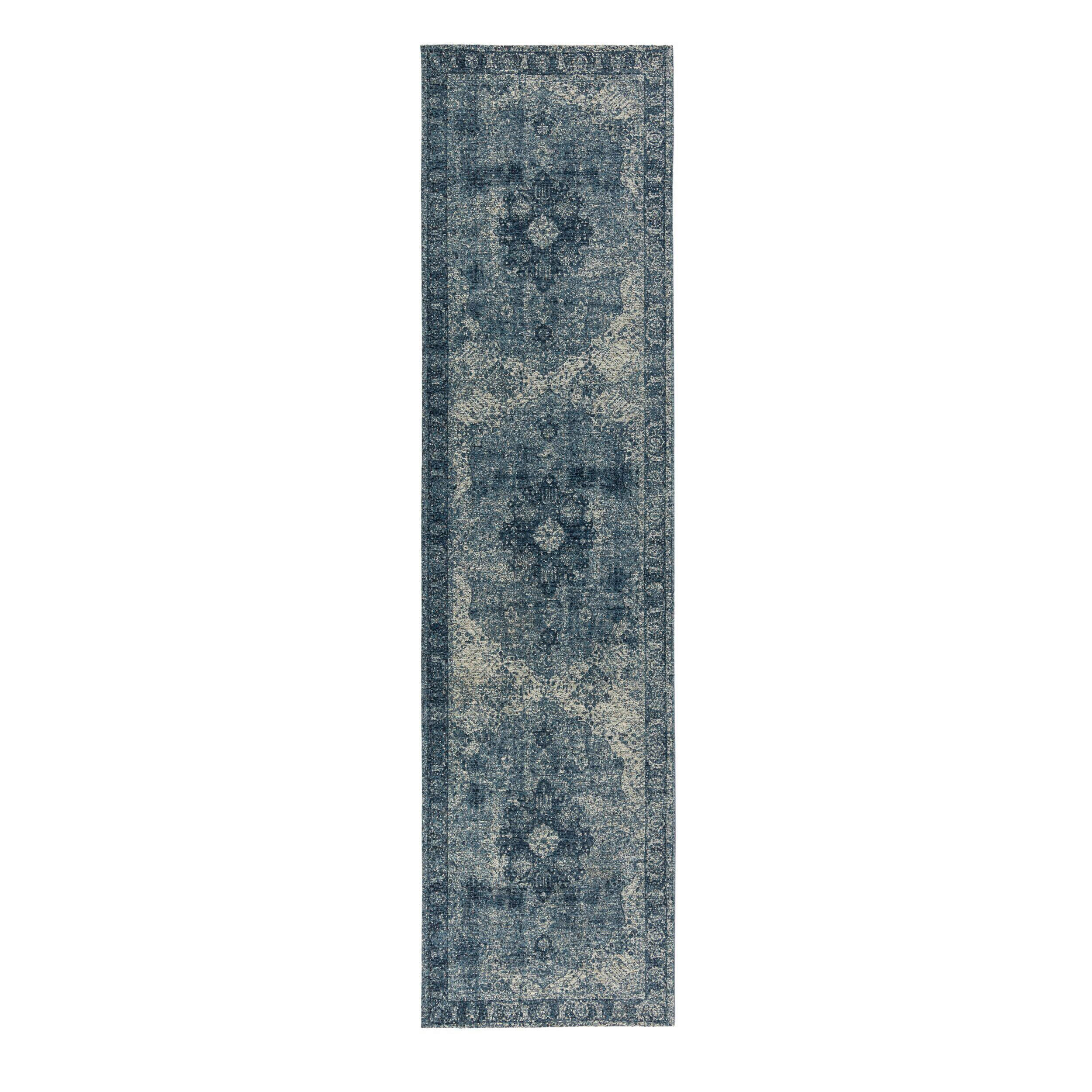 LÄUFER 60/230 cm Manhattan  - Blau, Basics, Textil (60/230cm) - Xora