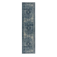 LÄUFER 60/230 cm Manhattan Blau  - Blau, Basics, Textil (60/230cm)