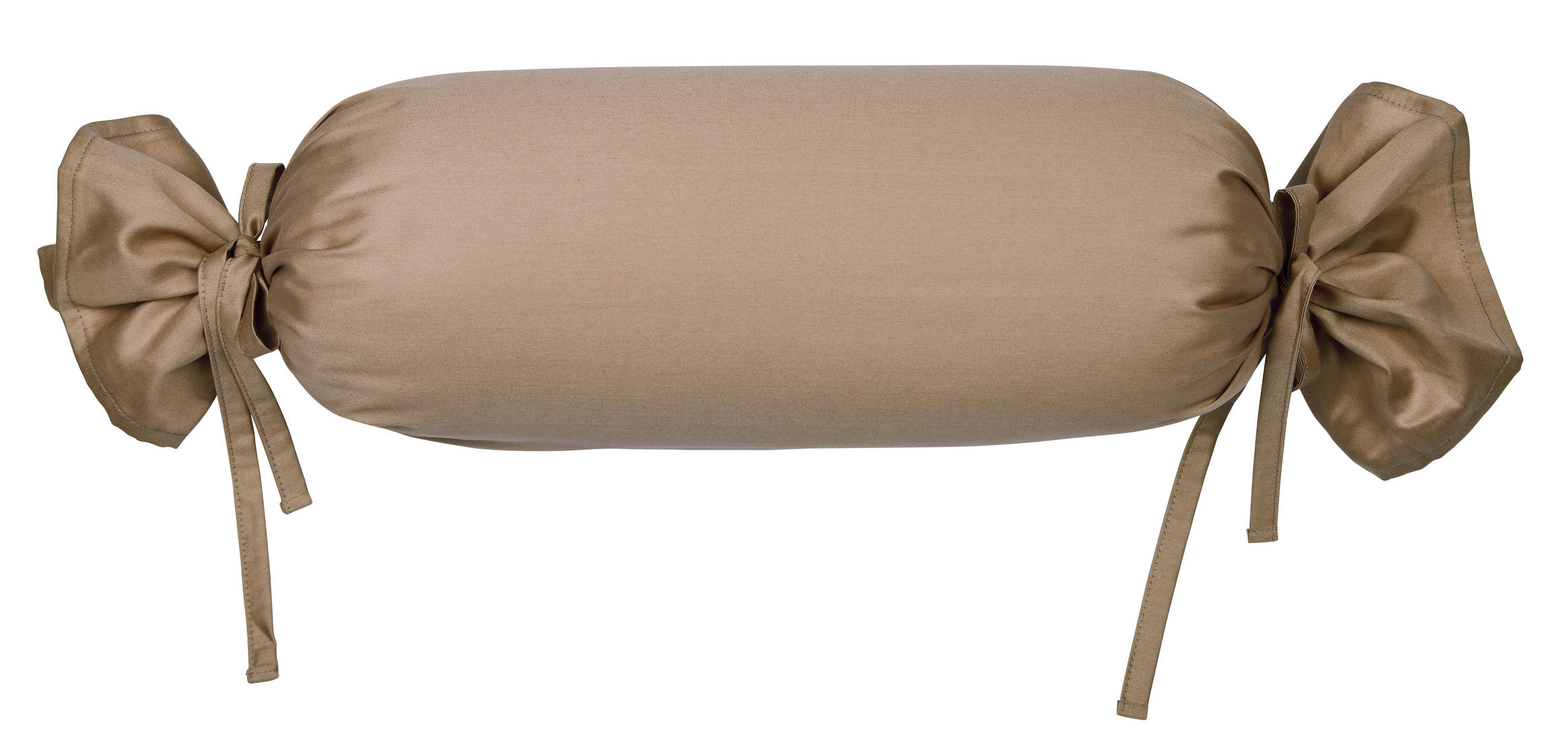 NACKENROLLENBEZUG Giacomo 15/40 cm  - Braun, Basics, Textil (15/40cm) - Janine