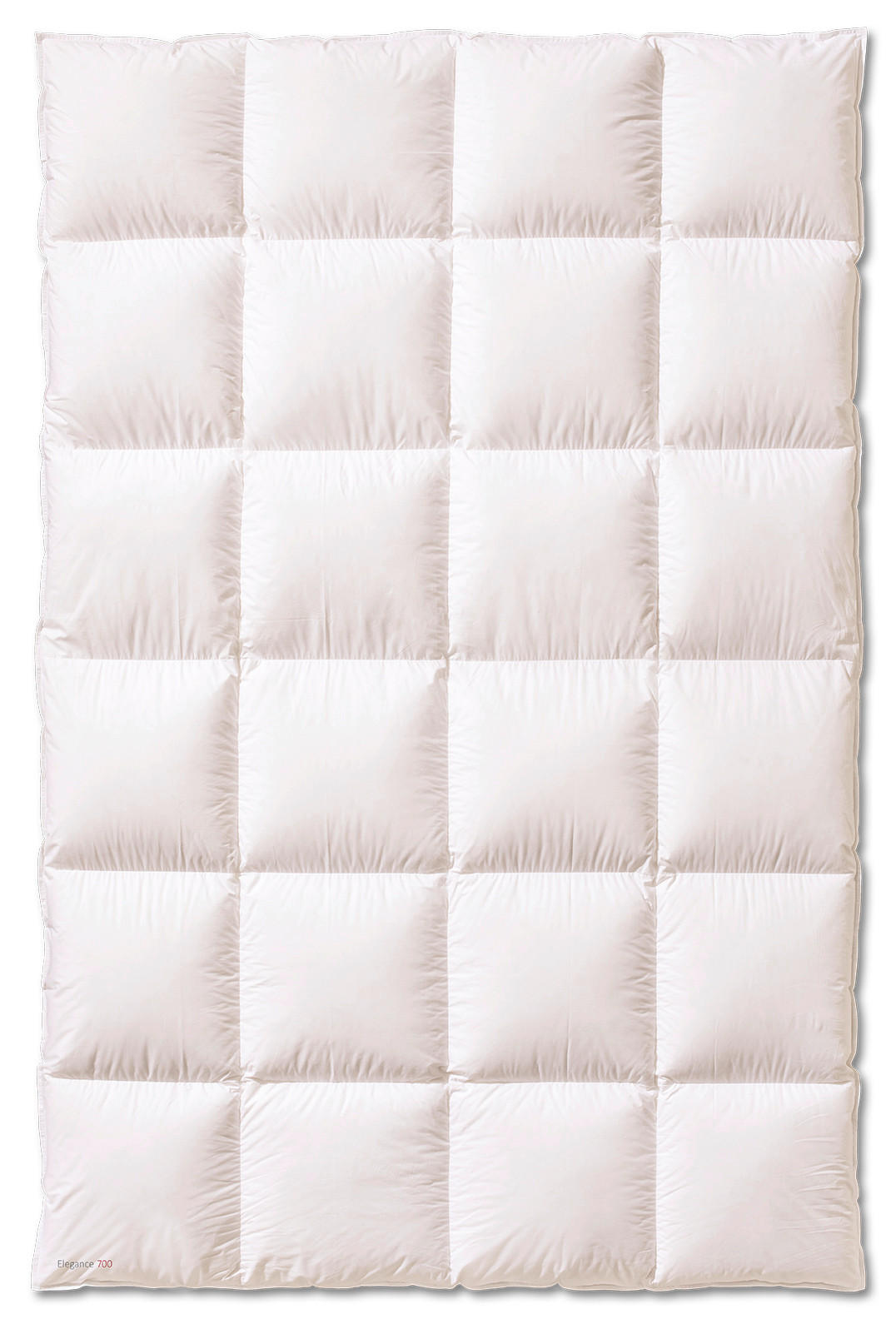 DAUNENDECKE  Elegance 700  135/200 cm   - Weiß, Basics, Textil (135/200cm) - Kauffmann