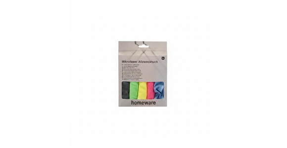 MIKROFASERTUCH - Multicolor, Basics, Textil (32/32cm) - Homeware