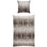BETTWÄSCHE Flanell Anthrazit, Taupe 135/200 cm - Taupe/Anthrazit, Design, Textil (135/200cm) - Novel