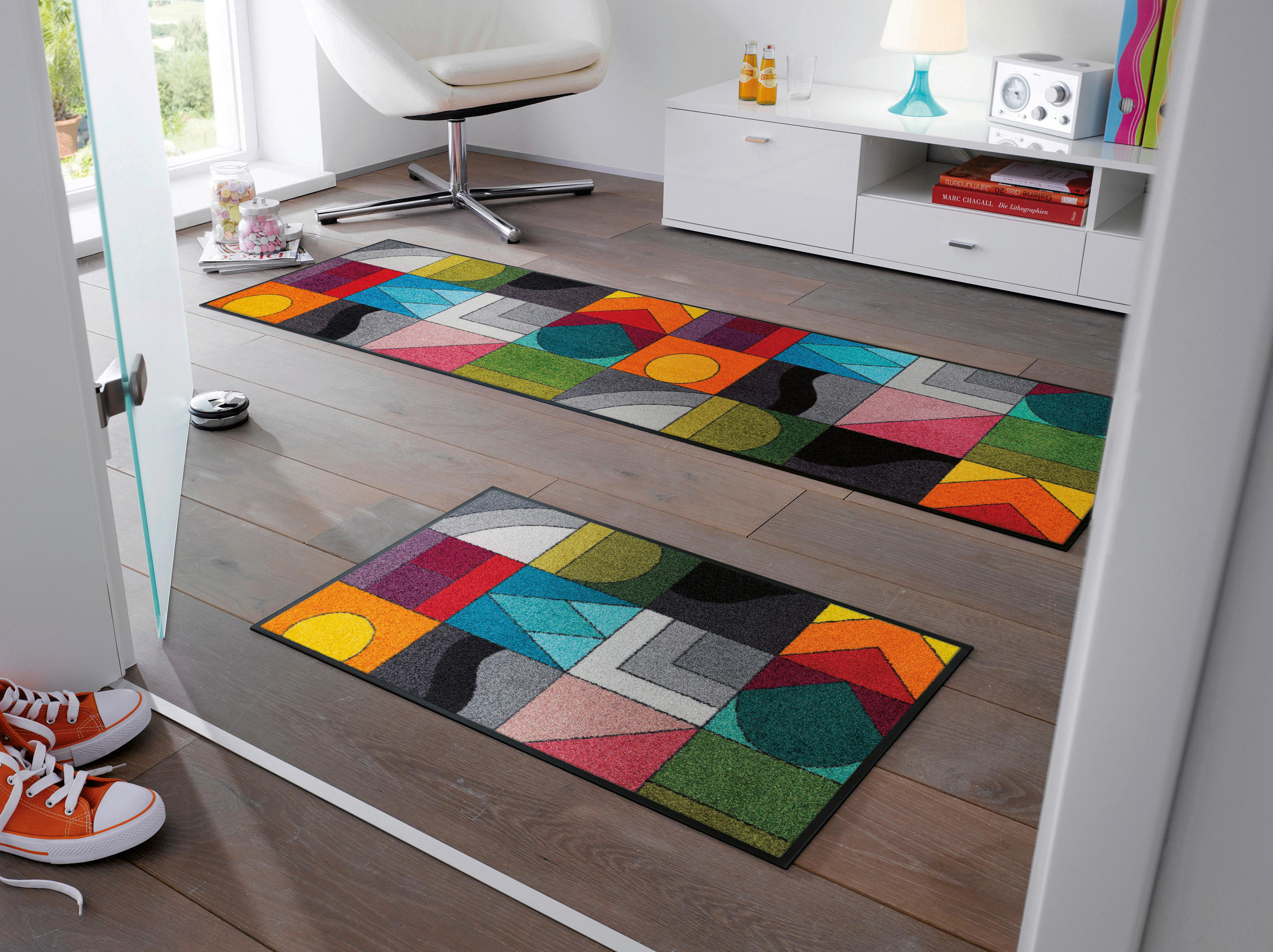 BĚHOUN DO KUCHYNĚ, 60/180 cm, vícebarevná - vícebarevná, Trend, textil/plast (60/180cm) - Esposa