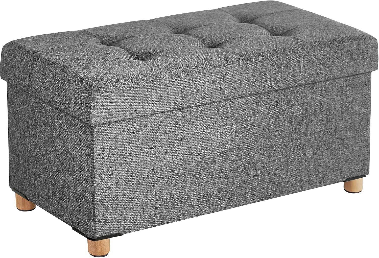 XXXLutz Sitzbox Grau 76x40x38 cm