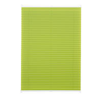 PLISSEE  halbtransparent   100/130 cm   - Grün, Basics, Textil (100/130cm)