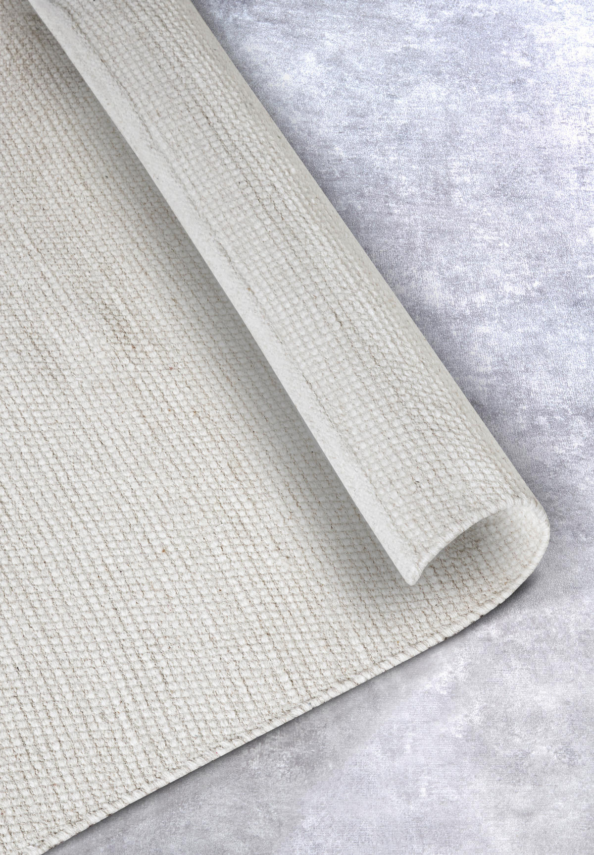 WEBTEPPICH 160/230/230 cm Delhi Weiß  - Weiß, Basics, Textil (160/230/230cm) - Elle Decoration