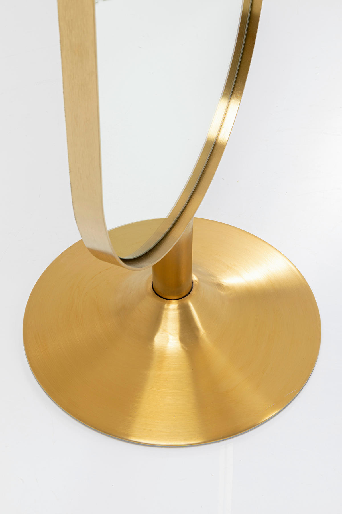 STANDSPIEGEL 40/170/40 cm  - Goldfarben, Design, Glas/Metall (40/170/40cm) - Kare-Design